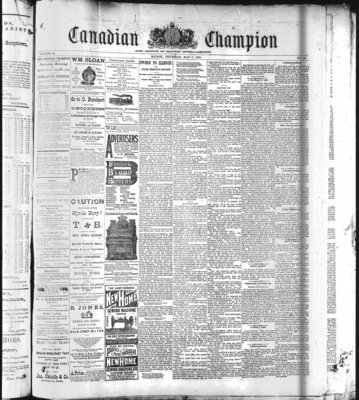 Canadian Champion (Milton, ON), 7 May 1885