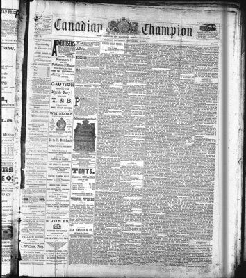 Canadian Champion (Milton, ON), 24 Sep 1885