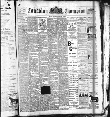 Canadian Champion (Milton, ON), 28 Jan 1886