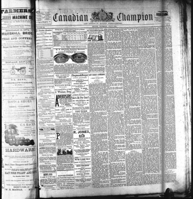 Canadian Champion (Milton, ON), 8 Jul 1886