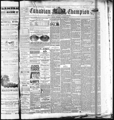 Canadian Champion (Milton, ON), 4 Nov 1886