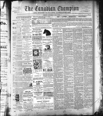 Canadian Champion (Milton, ON), 3 May 1888