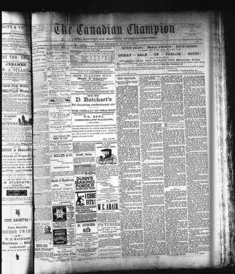 Canadian Champion (Milton, ON), 9 Aug 1888