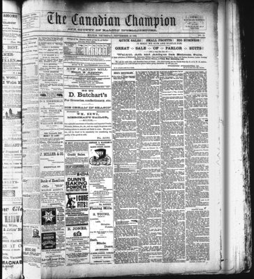 Canadian Champion (Milton, ON), 13 Sep 1888