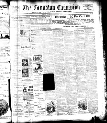 Canadian Champion (Milton, ON), 21 Feb 1889