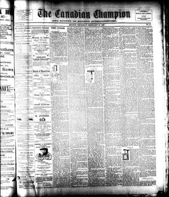 Canadian Champion (Milton, ON), 20 Feb 1890