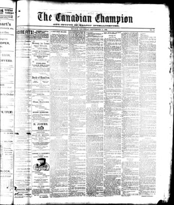 Canadian Champion (Milton, ON), 11 Sep 1890