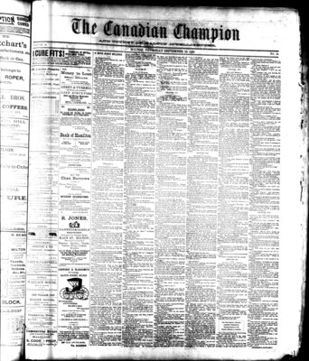 Canadian Champion (Milton, ON), 25 Sep 1890