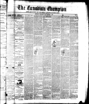 Canadian Champion (Milton, ON), 6 Nov 1890