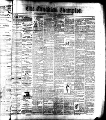 Canadian Champion (Milton, ON), 20 Nov 1890