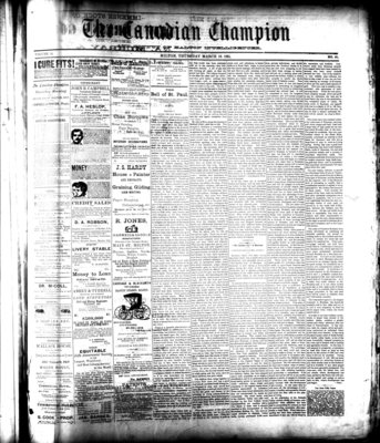 Canadian Champion (Milton, ON), 19 Mar 1891