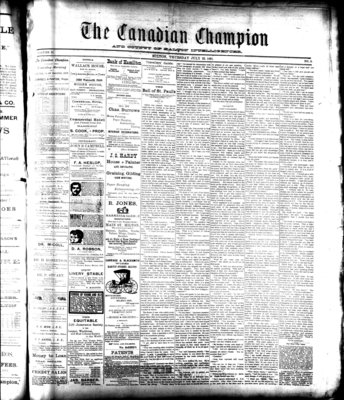 Canadian Champion (Milton, ON), 23 Jul 1891