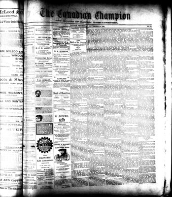 Canadian Champion (Milton, ON), 19 Nov 1891