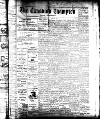 Canadian Champion (Milton, ON), 7 Apr 1892