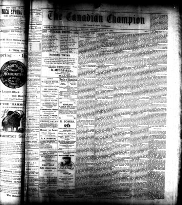 Canadian Champion (Milton, ON), 21 Jul 1892