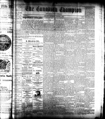 Canadian Champion (Milton, ON), 11 Aug 1892