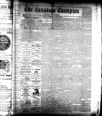 Canadian Champion (Milton, ON), 18 Aug 1892