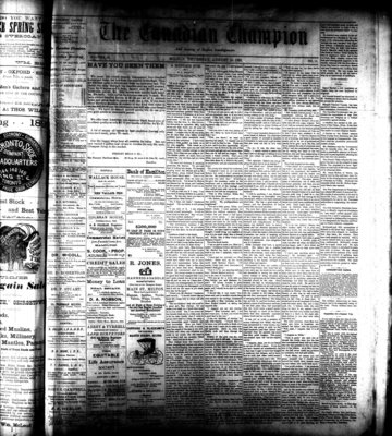 Canadian Champion (Milton, ON), 25 Aug 1892