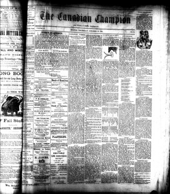 Canadian Champion (Milton, ON), 13 Oct 1892