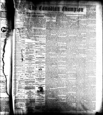 Canadian Champion (Milton, ON), 10 Nov 1892