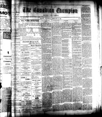 Canadian Champion (Milton, ON), 16 Feb 1893