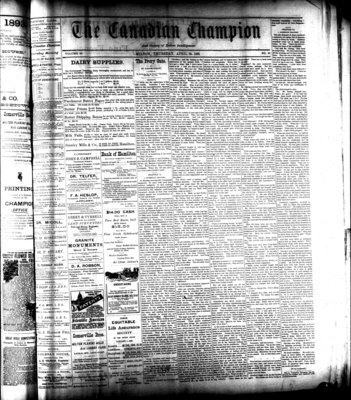 Canadian Champion (Milton, ON), 20 Apr 1893