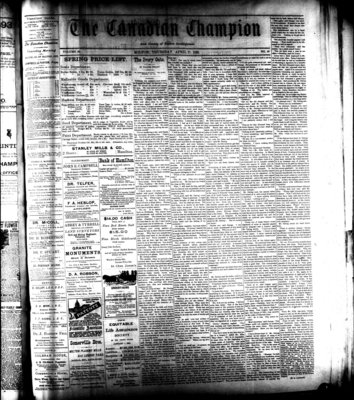 Canadian Champion (Milton, ON), 27 Apr 1893