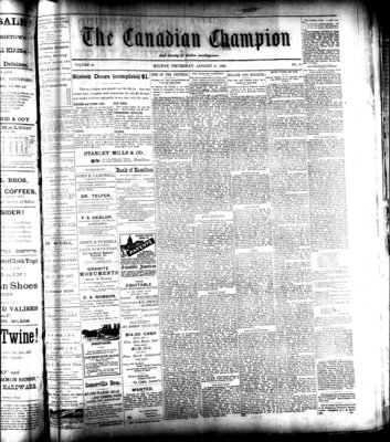 Canadian Champion (Milton, ON), 17 Aug 1893