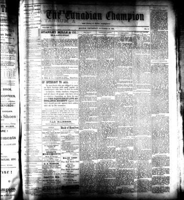 Canadian Champion (Milton, ON), 19 Oct 1893