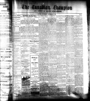 Canadian Champion (Milton, ON), 21 Dec 1893