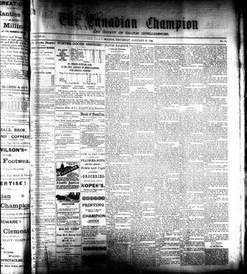 Canadian Champion (Milton, ON), 25 Jan 1894