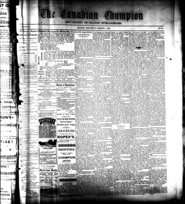 Canadian Champion (Milton, ON), 1 Mar 1894