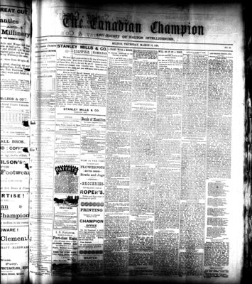 Canadian Champion (Milton, ON), 15 Mar 1894