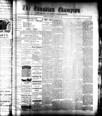 Canadian Champion (Milton, ON), 29 Mar 1894