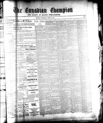 Canadian Champion (Milton, ON), 14 Jun 1894