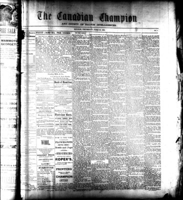 Canadian Champion (Milton, ON), 28 Jun 1894