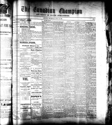 Canadian Champion (Milton, ON), 19 Jul 1894