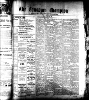 Canadian Champion (Milton, ON), 26 Jul 1894