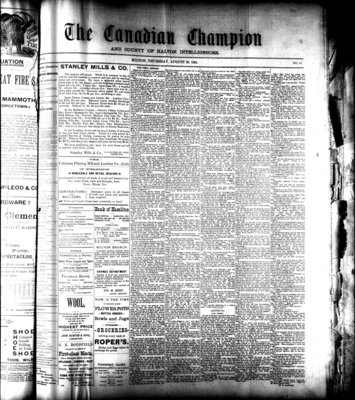 Canadian Champion (Milton, ON), 30 Aug 1894