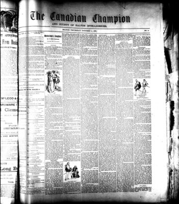 Canadian Champion (Milton, ON), 11 Oct 1894