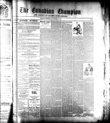 Canadian Champion (Milton, ON), 25 Oct 1894