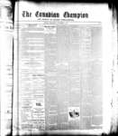 Canadian Champion (Milton, ON), 1 Nov 1894
