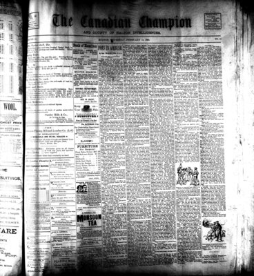 Canadian Champion (Milton, ON), 14 Feb 1895