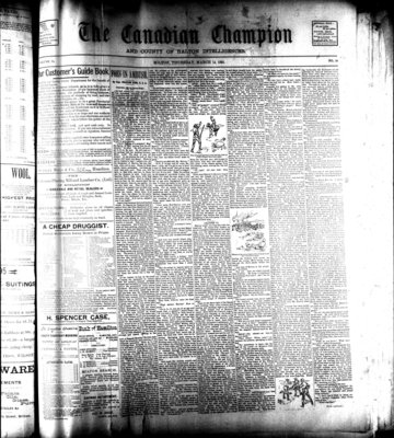 Canadian Champion (Milton, ON), 14 Mar 1895