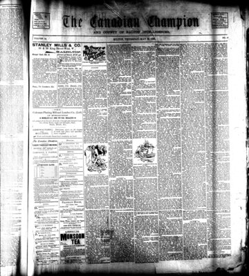 Canadian Champion (Milton, ON), 23 May 1895