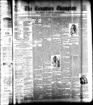 Canadian Champion (Milton, ON), 5 Sep 1895