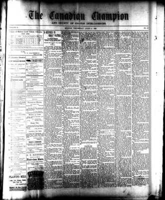 Canadian Champion (Milton, ON), 11 Jun 1896