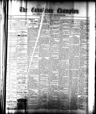 Canadian Champion (Milton, ON), 25 Jun 1896