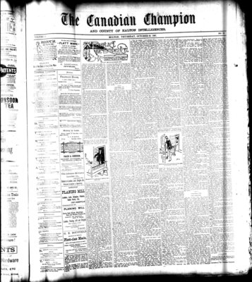 Canadian Champion (Milton, ON), 28 Oct 1897