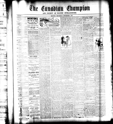 Canadian Champion (Milton, ON), 2 Dec 1897